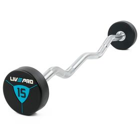 Livepro LP8011 15 kg Poliüretan Z Barbell