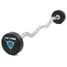 Livepro LP8011 15 kg Poliüretan Z Barbell