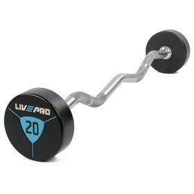 Livepro LP8011 20 kg Poliüretan Z Barbell
