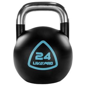 Livepro LP8042-24 24 kg Çelik Müsabaka Kettlebell
