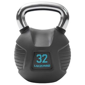 Livepro LP8043 32 kg Premium Siyah Kettlebell