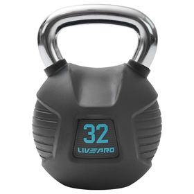 Livepro LP8043 32 kg Premium Siyah Kettlebell