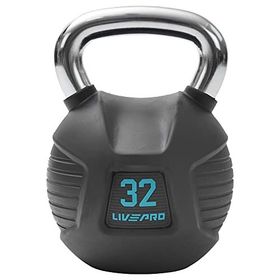 Livepro LP8043 32 kg Premium Siyah Kettlebell