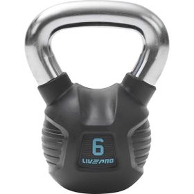 Livepro LP8043 Siyah 6 kg Premium Kettlebell Ağırlık