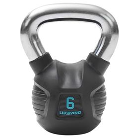 Livepro LP8043 Siyah 6 kg Premium Kettlebell Ağırlık