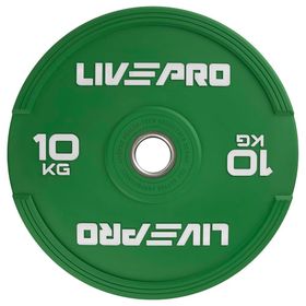 Livepro LP8332-10 10 kg Renkli Kauçuk Bumper Plaka