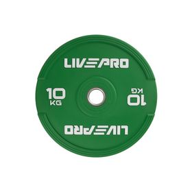 Livepro LP8332-10 10 kg Renkli Kauçuk Bumper Plaka