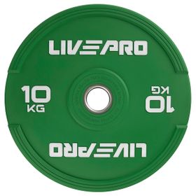Livepro LP8332-10 10 kg Renkli Kauçuk Bumper Plaka