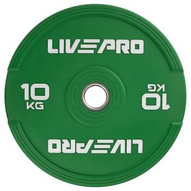 Livepro LP8332-10 10 kg Renkli Kauçuk Bumper Plaka