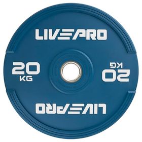 Livepro LP8332-20 20 kg Renkli Kauçuk Bumper Plaka
