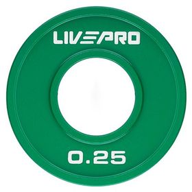 Livepro LP8334 0.25 kg Powerlifting Yarışma Plaka