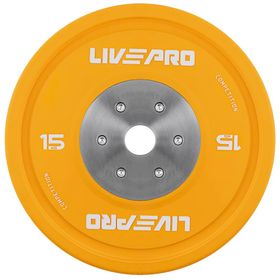 Livepro LP8335 15 kg Renkli Yarışma Bumper Plaka