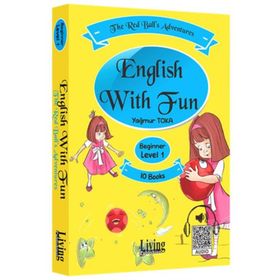 Living English Dictionary English With Fun Level 1-10 Kitap The Red Ball’s Adventures İngilizce Kitabı