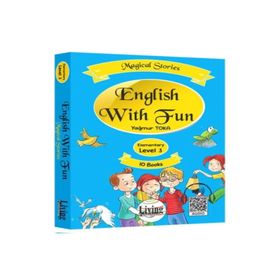 Living English Dictionary English With Fun Level 3-10 Kitap Magical Stories İngilizce Kitabı