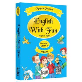 Living English Dictionary English With Fun Level 3-10 Kitap Magical Stories İngilizce Kitabı