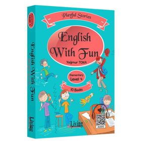 Living English Dictionary English With Fun Level 4-10 Kitap Playful Stories İngilizce Kitabı