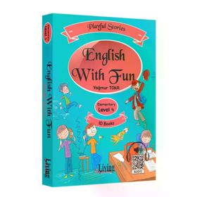 Living English Dictionary English With Fun Level 4-10 Kitap Playful Stories İngilizce Kitabı