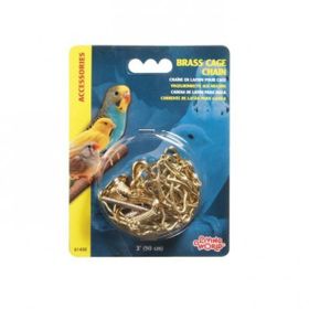 Living World Altın Renkli 90 cm Kafes Zinciri