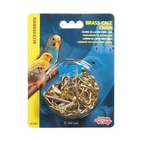 Living World Altın Renkli 90 cm Kafes Zinciri