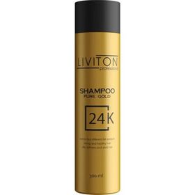 Liviton Professional 24K Gold Serisi 300 ml Altın Saç Şampuanı