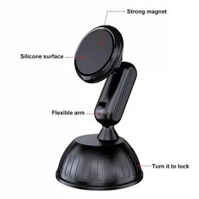 LivX HL-003 Privity Serisi Mıknatıslı Vantuzlu Magnet 360 Derece Telefon Tutucu