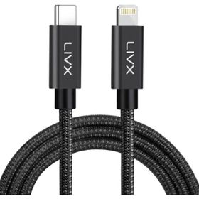 LivX IPBLT-01 Horizontal 20W Type-C To Lightning Space Gray 2 mt Data Kablosu