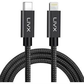 LivX IPBLT-01 Horizontal 20W Type-C To Lightning Space Gray 2 mt Data Kablosu