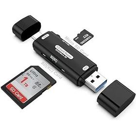 LivX RKTSD Micro SD Kart Okuyucu Type C To USB 3.0 OTG 5 Gbps Micro SD Card Reader Çevirici
