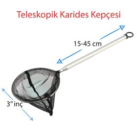 Liya 3 inç Akvaryum Kepçesi