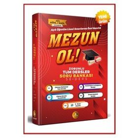 Liyakat Yayınları - Mezun OL Zorunlu Tüm Dersler Soru Bankası Açık Öğretim Lisesi Sınavlarına Özel Hazırlık