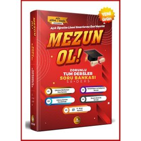 Liyakat Yayınları - Mezun OL Zorunlu Tüm Dersler Soru Bankası Açık Öğretim Lisesi Sınavlarına Özel Hazırlık