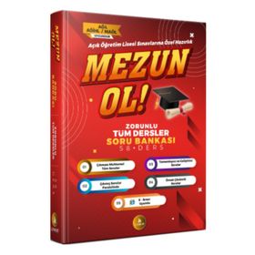 Liyakat Yayınları - Mezun OL Zorunlu Tüm Dersler Soru Bankası Açık Öğretim Lisesi Sınavlarına Özel Hazırlık