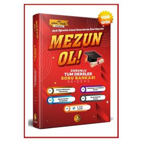 Liyakat Yayınları - Mezun OL Zorunlu Tüm Dersler Soru Bankası Açık Öğretim Lisesi Sınavlarına Özel Hazırlık
