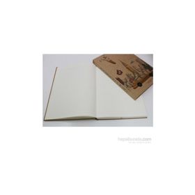 Liz KFA5D 40 Yaprak Kraft Kapak Düz Defter
