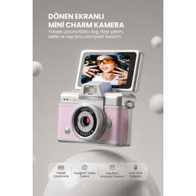 Lk-027 Pembe Mini Dijital Kamera