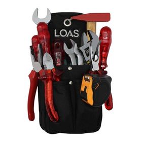Loas LSTCT04-KA Kemere Asılabilen Bel Tipi Profesyonel Ağır Hizmet Tipi Alet Çantası
