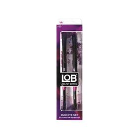 LOB 435 Velvet Series Duo Eye Brush Set 2'li Göz Fırça Seti