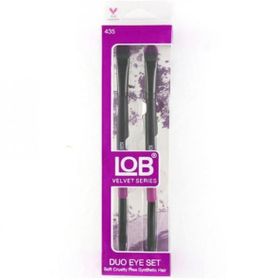LOB 435 Velvet Series Duo Eye Brush Set 2'li Göz Fırça Seti