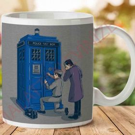 Locked Tardis Dr Tardis Çilingir Baskılı Kupa