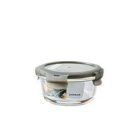 Locknlock Euro 380 ml Gri Kapak Saklama ve Fırın Kabı