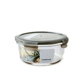 Locknlock Euro 950 ml Gri Kapak Saklama ve Fırın Kabı