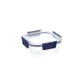 Locknlock Top Class 750 ml Mavi Kare Kilitli Fırın Saklama Kabı
