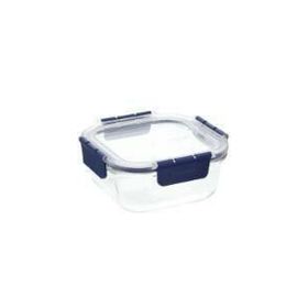 Locknlock Top Class 750 ml Mavi Kare Kilitli Fırın Saklama Kabı