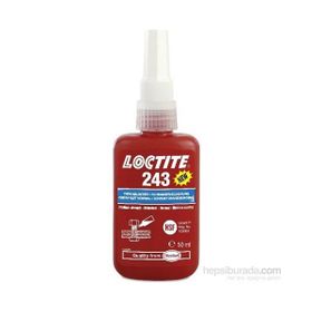 Loctite 243 50 ml Vida Gevşemezlik Orta Mukavemetli Cıva Sabitleyici Yapıştırıcı