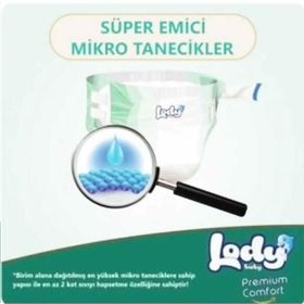 Lody Baby No:6 XLarge 40 Adet Bebek Bezi
