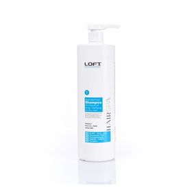 Loft Anti-Dandruff Tuzsuz Sülfatsız Arındırıcı+Kepeğe Karşı Etkili 1 lt Şampuan