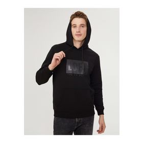 Loft LF2025698 Siyah Erkek Sweatshirt