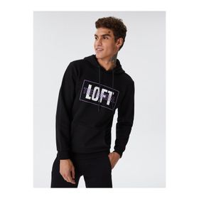 Loft LF2028816 Siyah Erkek Sweatshirt