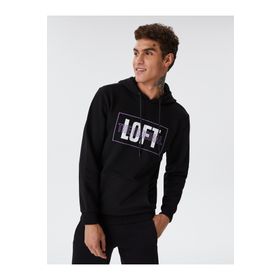Loft LF2028816 Siyah Erkek Sweatshirt