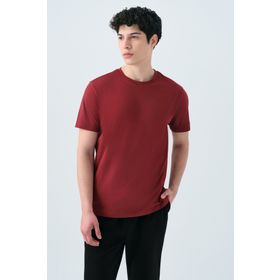 Loft LF2029278 BRD Bordo Erkek T-Shirt